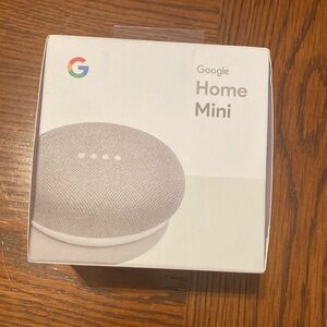 Google Home Mini in Light Gray Chalk, New in Box